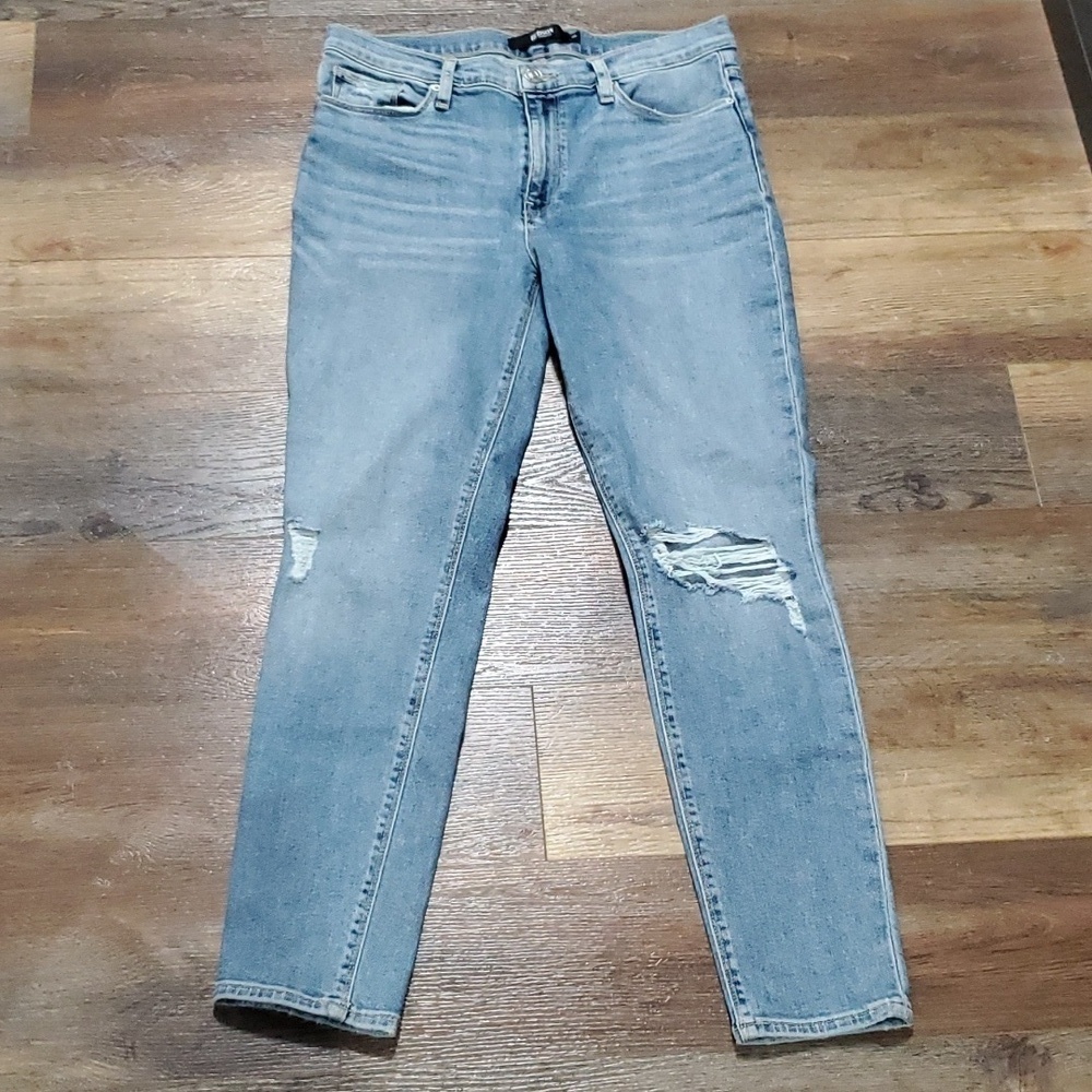 Hudson nico super skinny distressed jeans